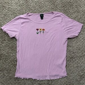 Wild Fable Lavender Floral Tee